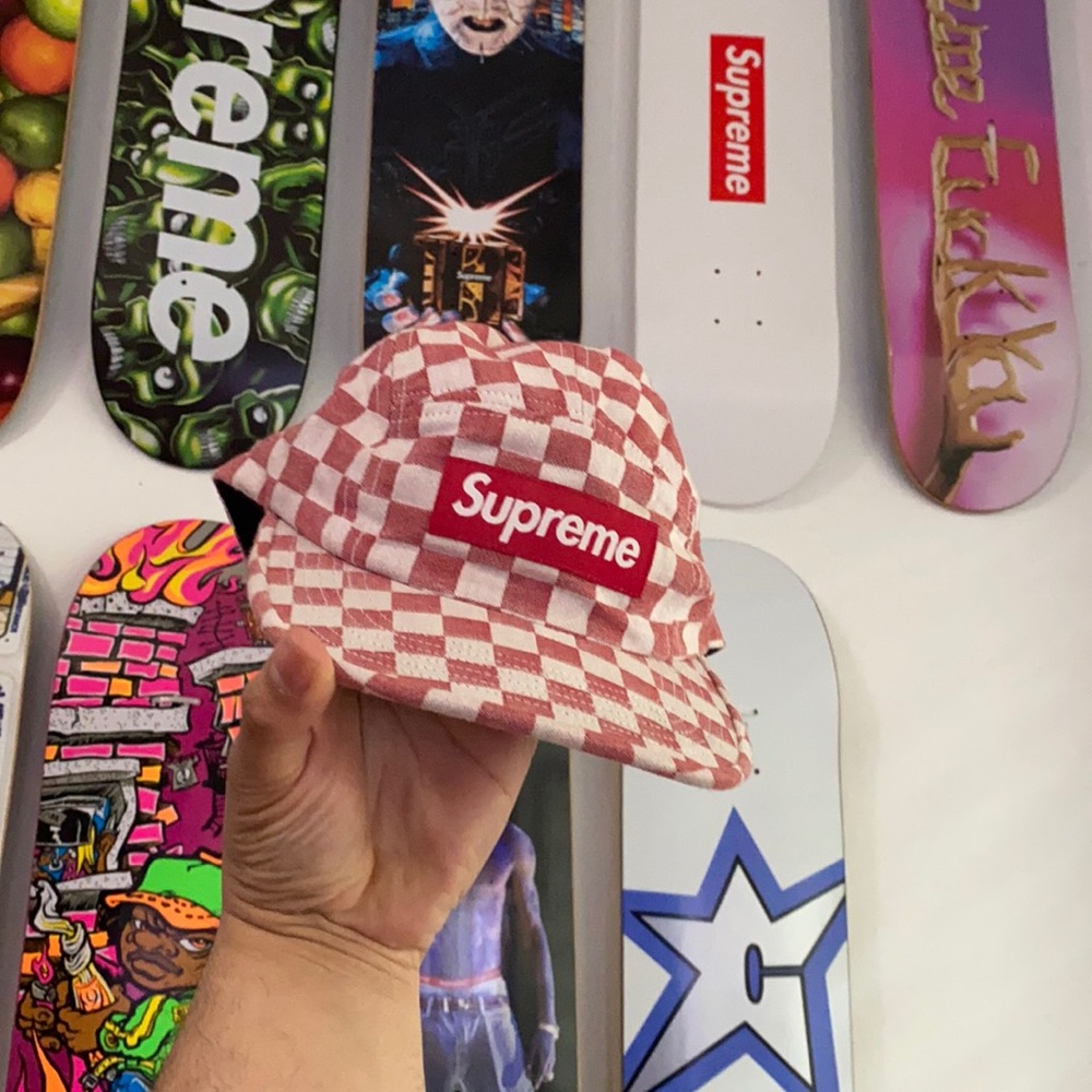 Supreme Checkerboard Hat